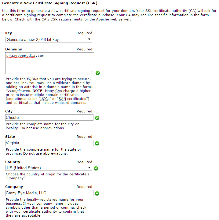 cPanel - SSL - 3