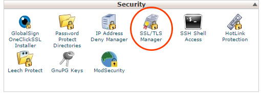 cPanel - SSL